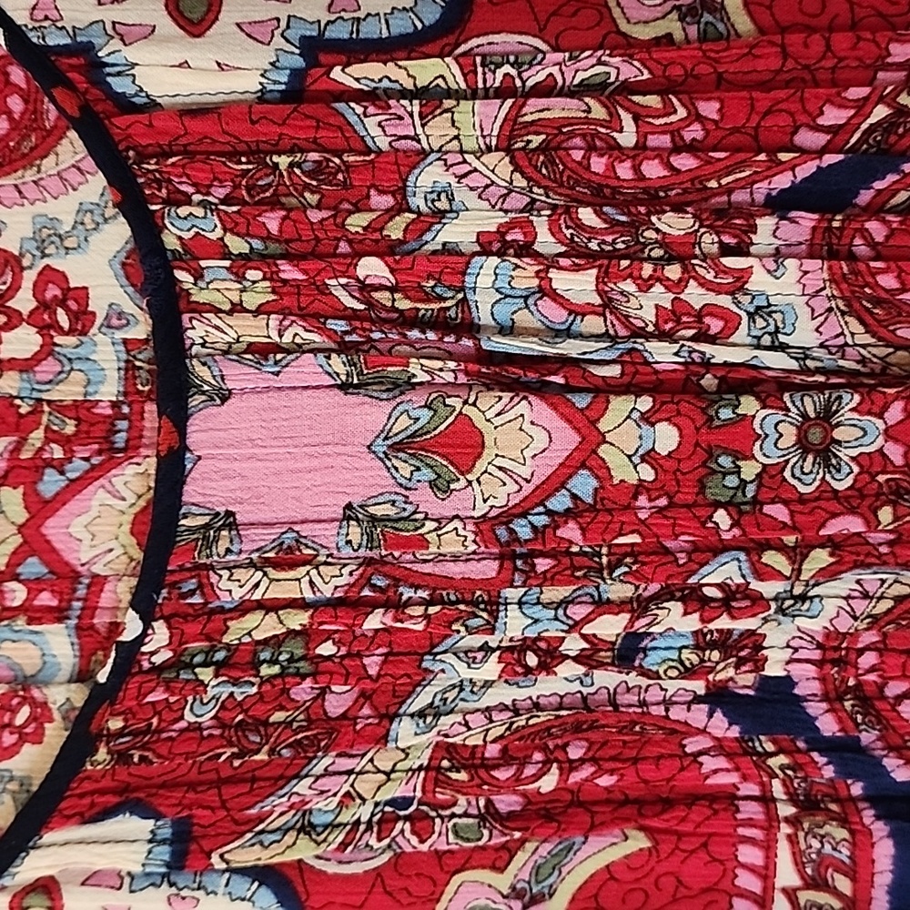 Bila Cold Sholder Blouse Top Multicolored